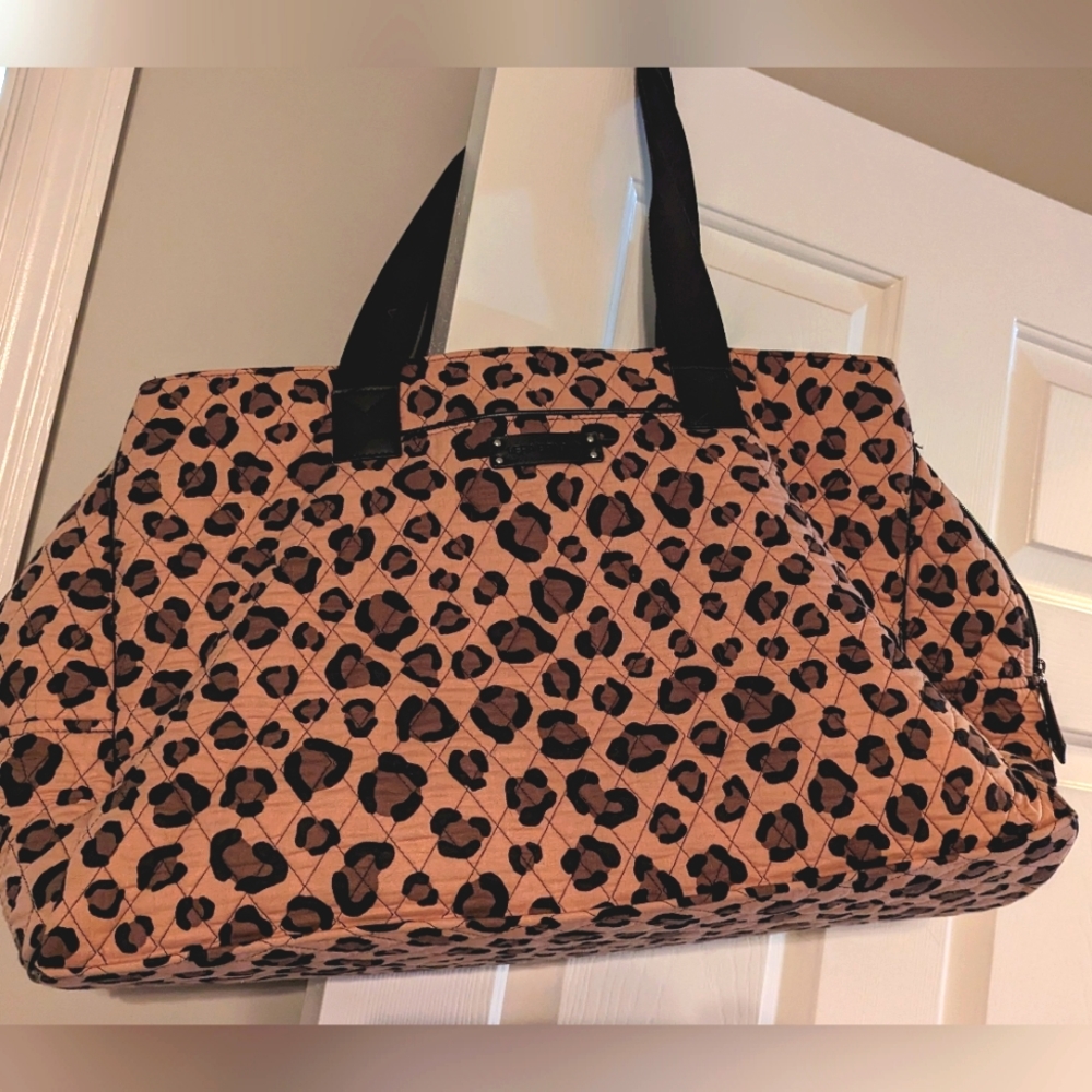 Vera Bradley Leopard Carry On